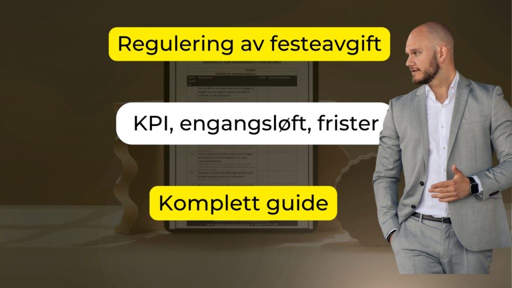 Regulering av festeavgift